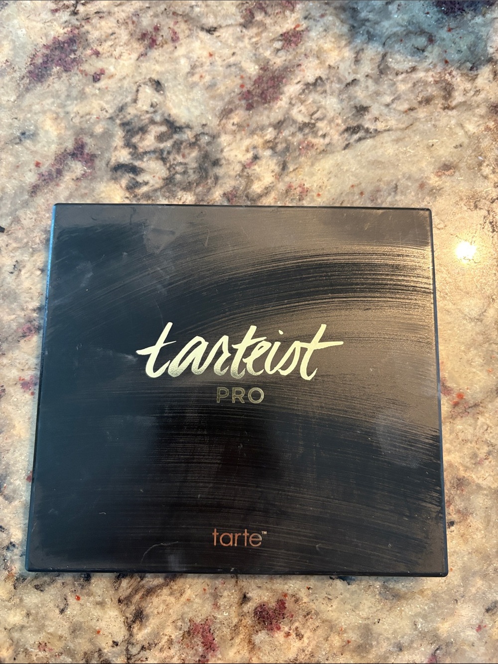 tarte Tarteist PRO Eyeshadow Palette - Black with Gold Lettering